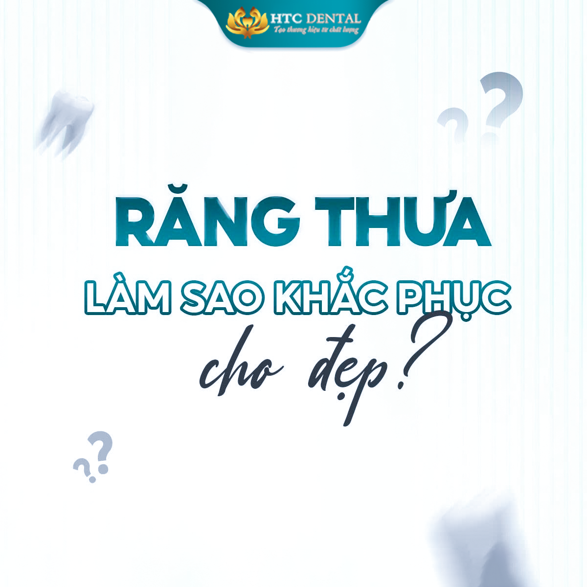 Răng Thưa – Làm Sao Khắc Phục Cho Đẹp? Giải Pháp Hiệu Quả Tại Nha Khoa HTC